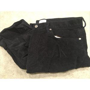 NEW J. Crew 1040 Athletic Men Corduroy Pants Navy Blue 35x34 Zipper Chino